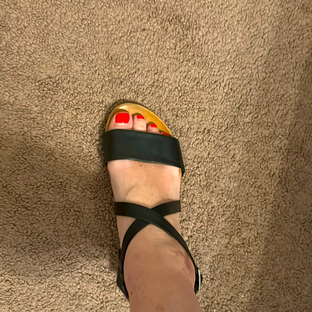Miz Mooz Black Sandals